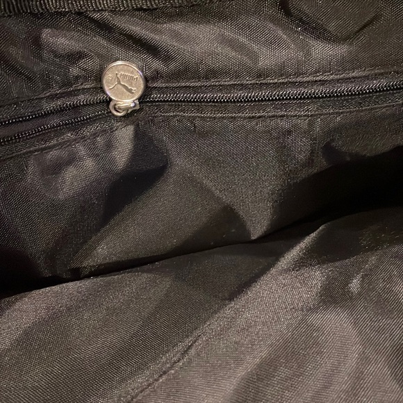 Puma black and cream colored fabric purse. - Picture 2 of 9